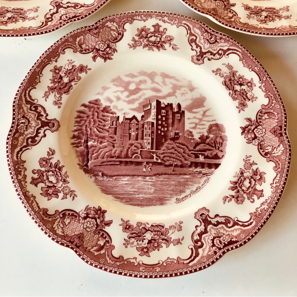 10" Johnson Bros Old Britain Castles, Blarney Castle, Dinner Plates Set Of 3 - Picture 2 of 12